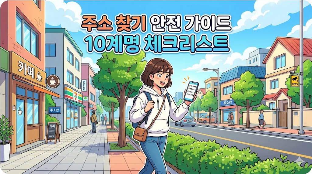 주소 찾기 안전 가이드