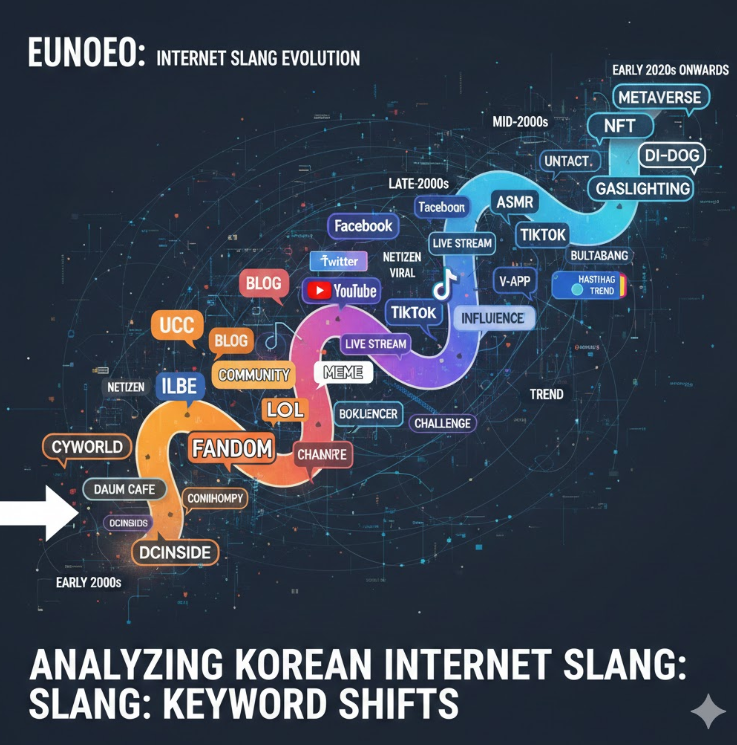 은어 변천사 타임라인 은어 변천사 타임라인