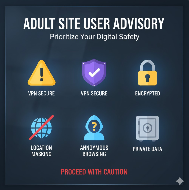 성인 사이트 이용 주의 아이콘