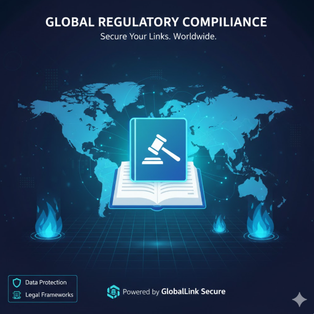 전 세계 어디서나 안전하게 링크를 공유할 수 있도록 **데이터 보호 및 글로벌 규정 준수(Global Regulatory Compliance)**를 보장합니다. 법적 프레임워크를 갖춘 'GlobalLink Secure' 시스템을 통해 링크의 보안성을 극대화했음을 보여줍니다. 전 세계 어디서나 안전하게 링크를 공유할 수 있도록 **데이터 보호 및 글로벌 규정 준수(Global Regulatory Compliance)**를 보장합니다. 법적 프레임워크를 갖춘 'GlobalLink Secure' 시스템을 통해 링크의 보안성을 극대화했음을 보여줍니다.